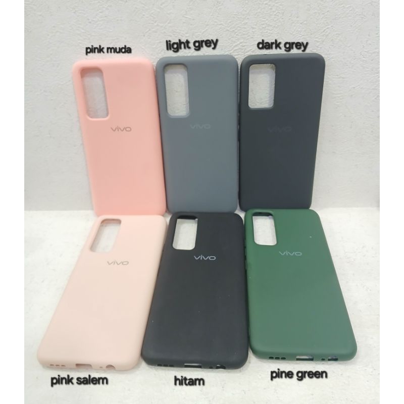 Vivo V20-V20 SE/V21|Silicone Case Full Cover Soft Case Rubber.