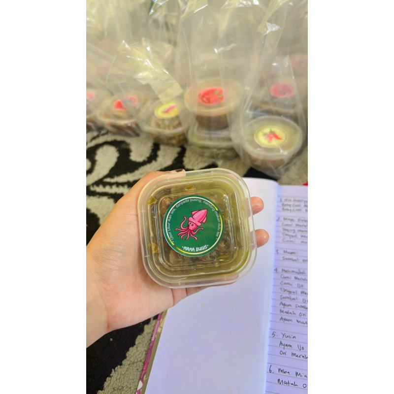 

SAMBAL IJO BABY CUMI isi 120ml