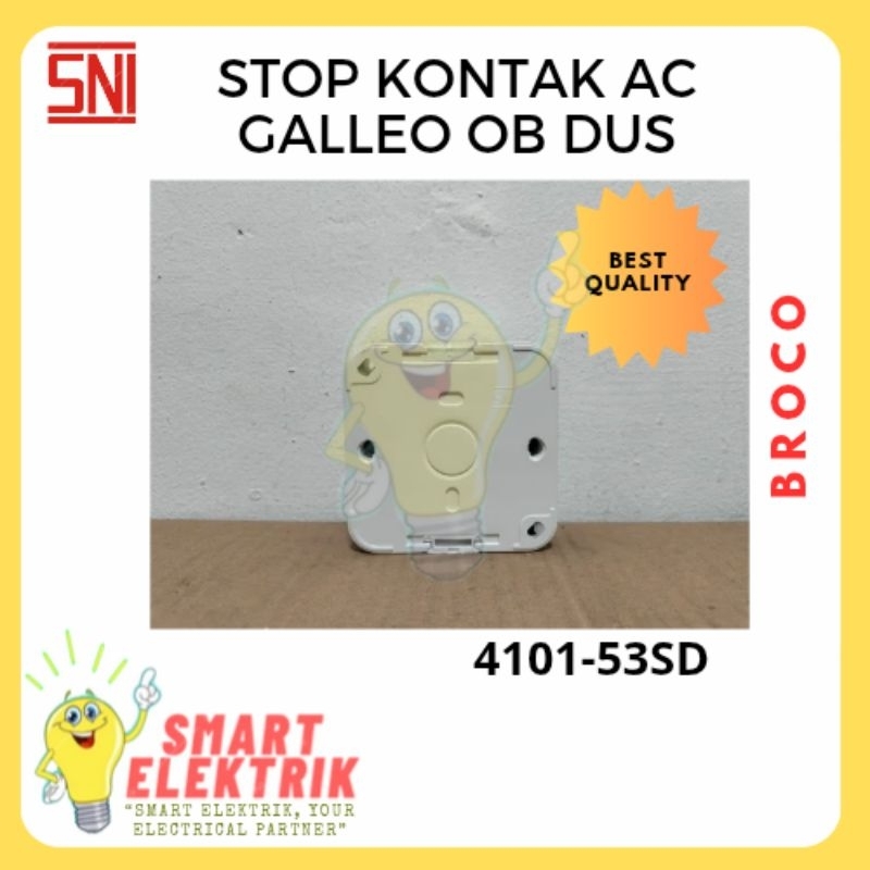 Broco Outbow Dus Galleo Putih