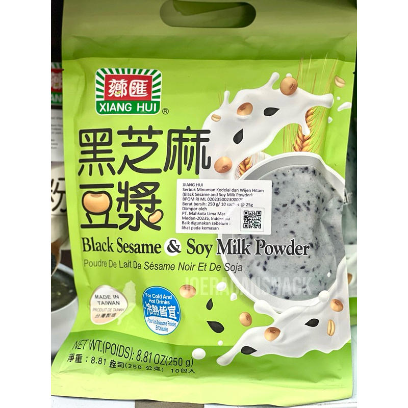 

READY TERMURAH INSTANT Xiang Hui ORI CHINA Serbuk Minuman Black Sesame & Soy Milk Powder | Black Soybean & Cereal Mix | Walnut & Apricot Kernel Soybean | Sesame & Nuts Mixed