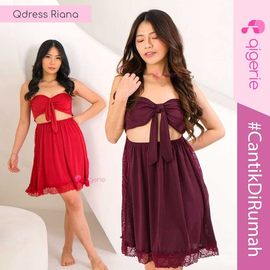 QIGERIE | Daster Kekinian | Baju Dinas Malam | Baju Tidur Sexy | TERMURAH