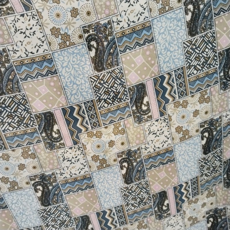 kain Wolfis // bahan Crepe // kain dress