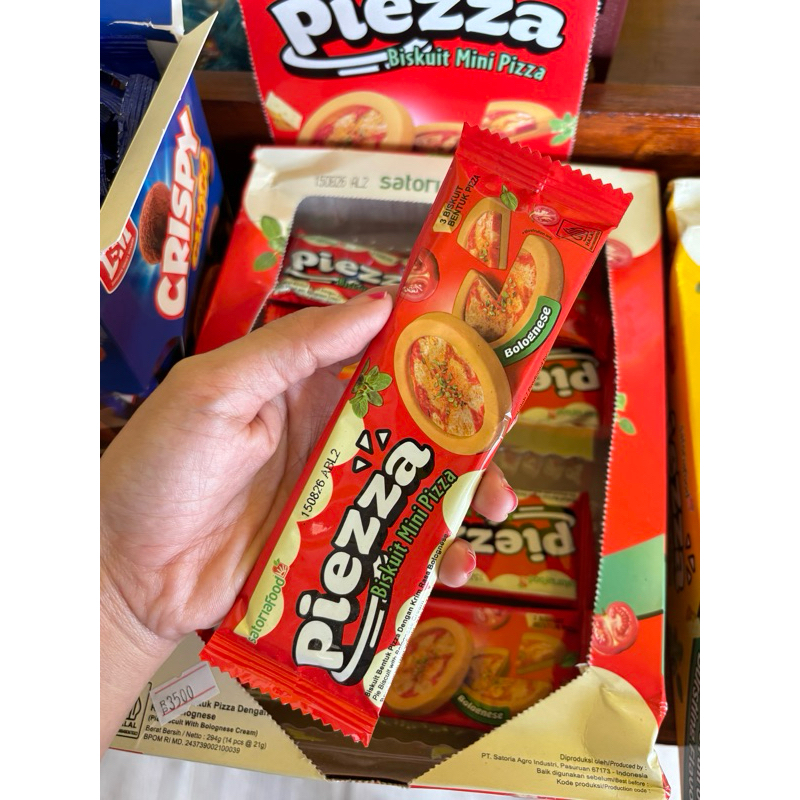 

Piezza Biskuit Mini Pizza Rasa Bolognise