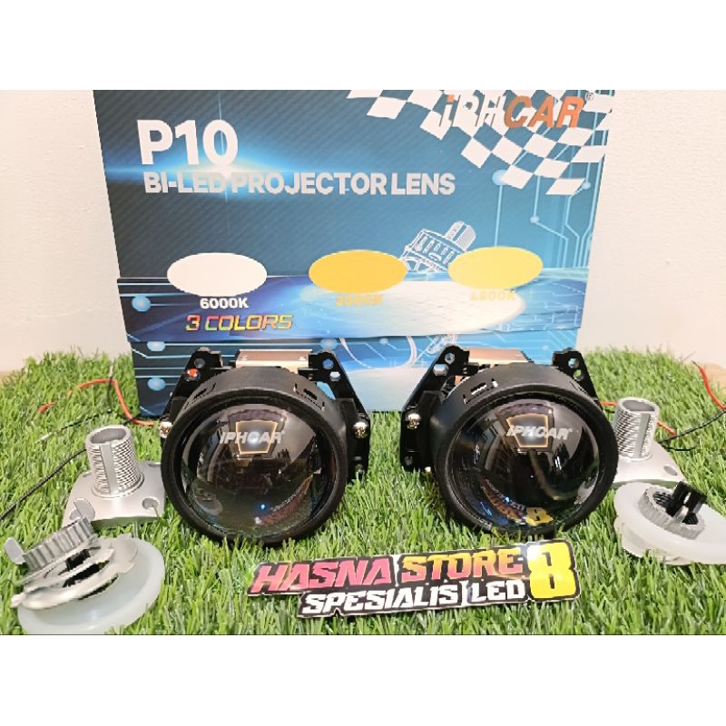 BILED IPHCAR 3 WARNA  IPHCAR P10 AL WEATHER 65W LENSA BLUE LENS 3 INCH