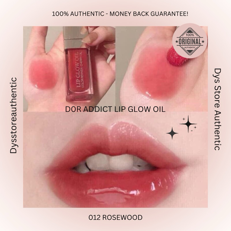 READY STOCK D10R ADDICT LIP GLOW OIL 012