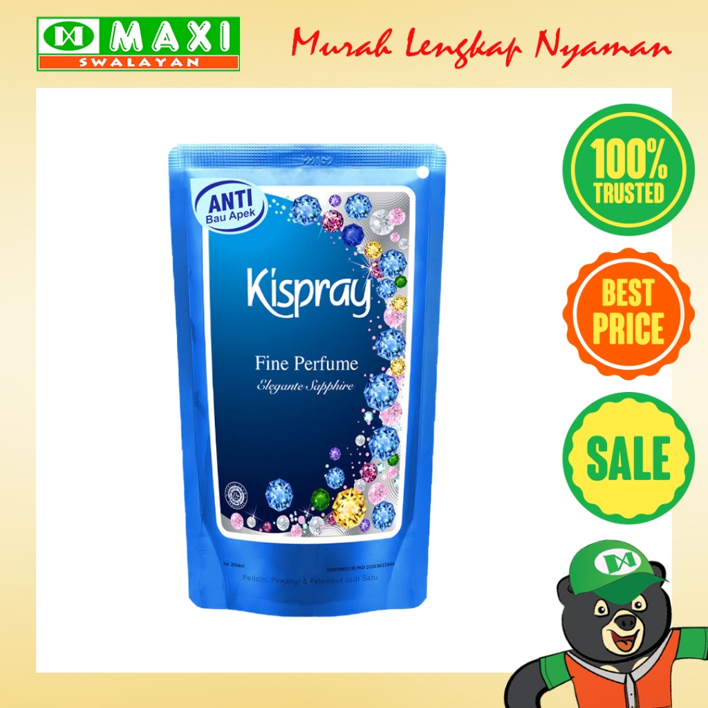 Kispray Pouch Refill Sapphire 200 ml