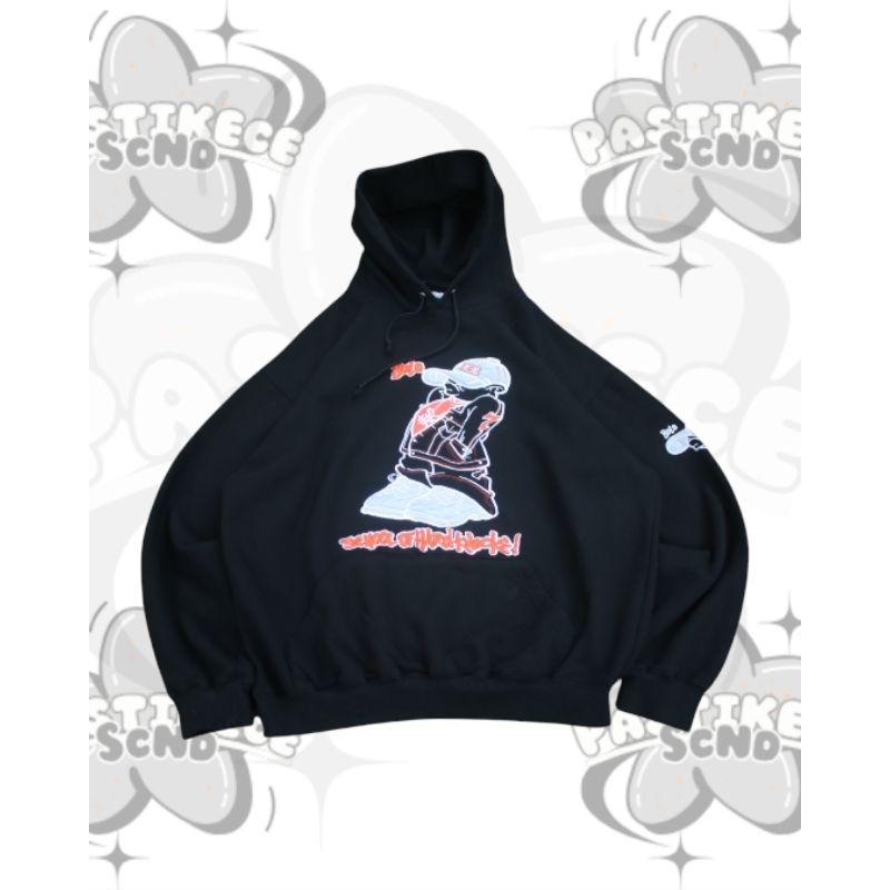 SCHOOL OF HARD KNOCKS HOODIE BOXY Y2K || BOBBY GANG || SOHK