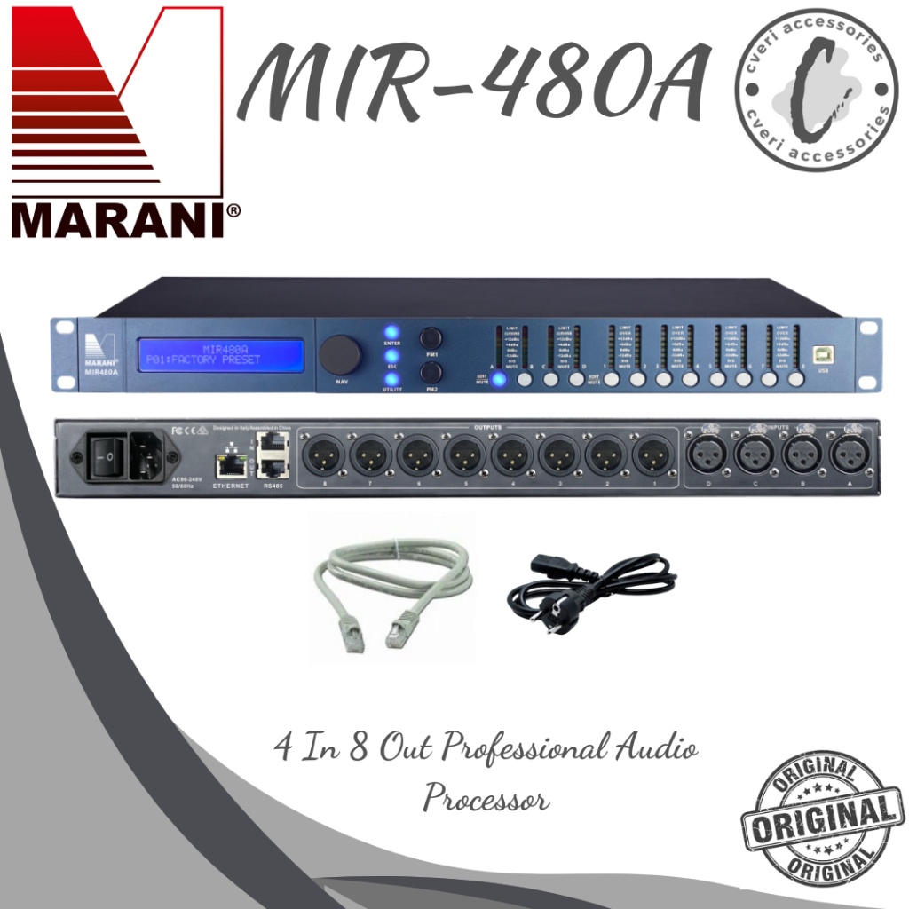 Marani MIR480A Professional Speaker Management Original MIR-480A DLMS Usb