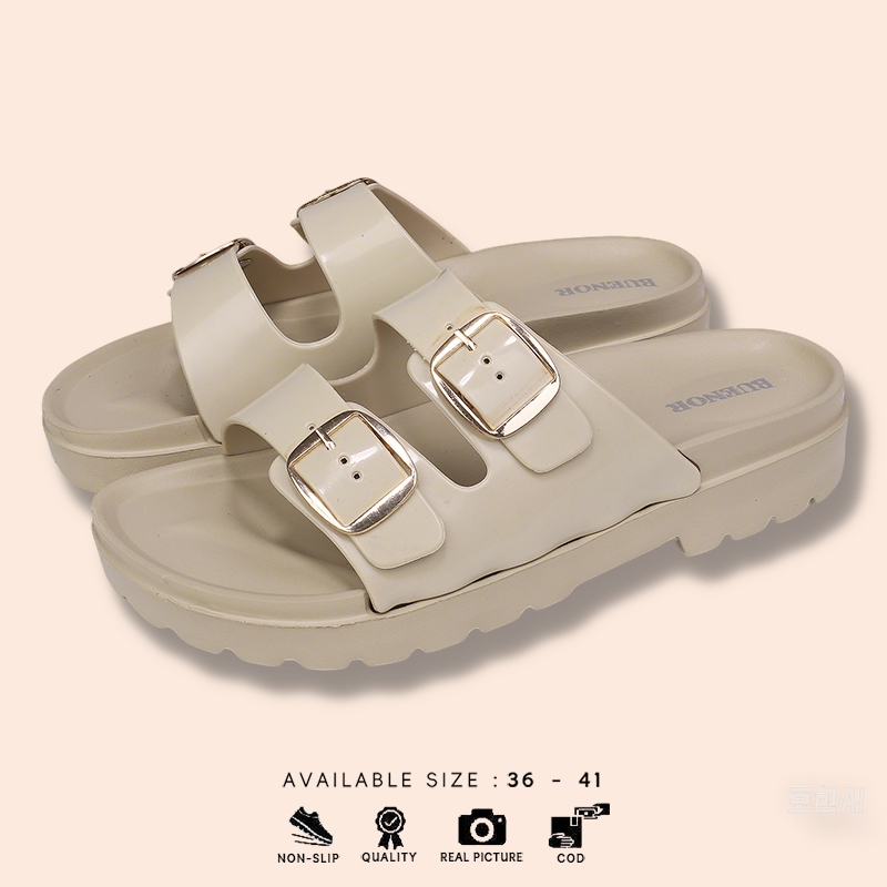 sandal wanita kekinian sandal cewek kekinian sandal platform sandal rumah empuk sandal cwek kekinian