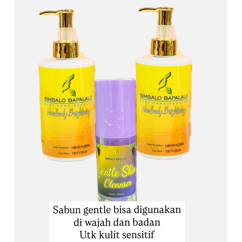 2 lotion pemutih badan bimbalo bapalalo