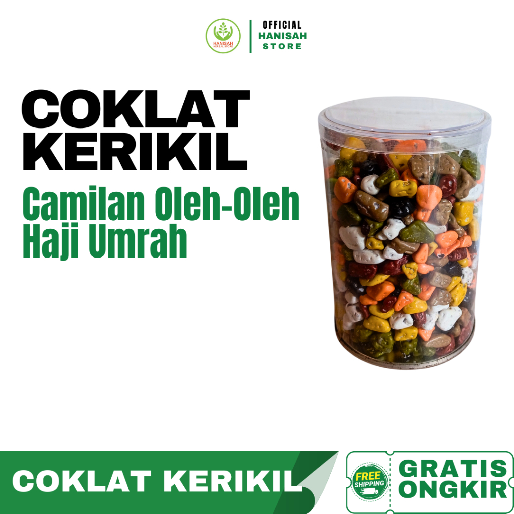 

Coklat Kerikil Arab | Coklat Kerikil Warna-warni 500gr | Camilan Manis Unik Mirip Batu Asli