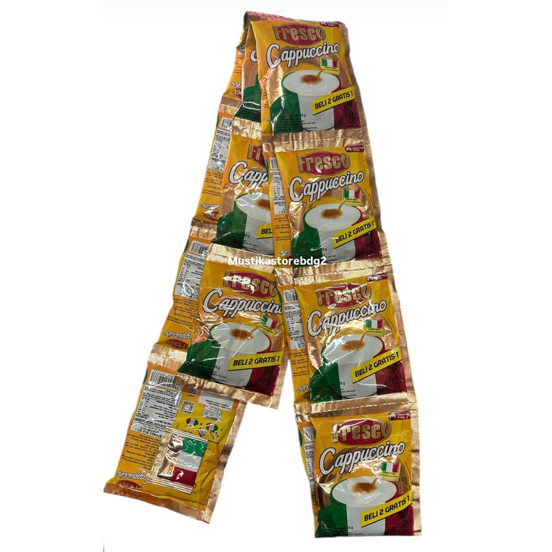 

Renceng Fresco Cappucino Isi 15 Sachet