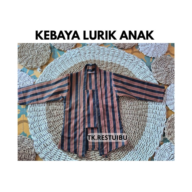 SURJAN DAN KEBAYA LURIK ANAK/SurjanLurikAnak/KebayaLurikAnak