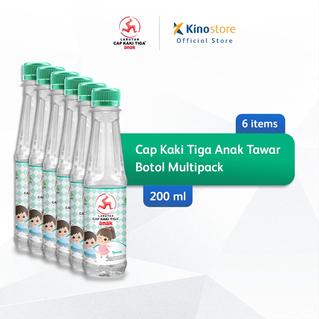 

Cap Kaki Tiga Anak Tawar Botol 200ml
