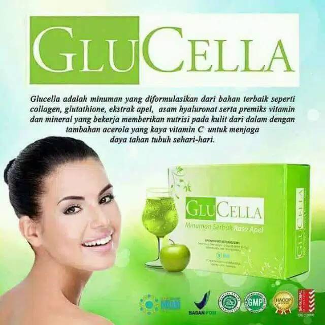Glucella Collagen HWI Glucella Kolagen Minuman Collagen 100% ORIGINAL HWI