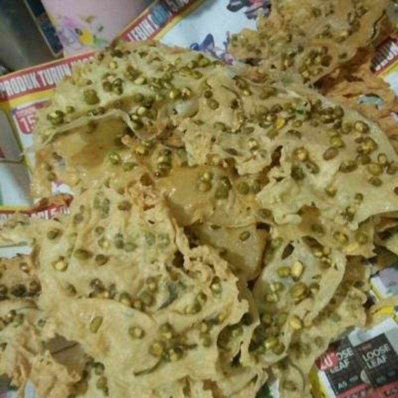 

Peyek Kacang Hijau Homemade