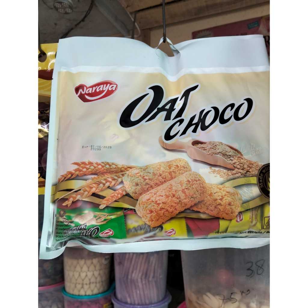 

NARAYA OAT CHOCO ORIGINAL COKLAT ISI 400 GR (40 BUNGKUS)