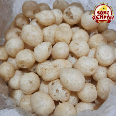 

Cimol Bulat Kering rasa ORIGINAL GURIH Daun Jeruk 250 Gram - Sari Renyah