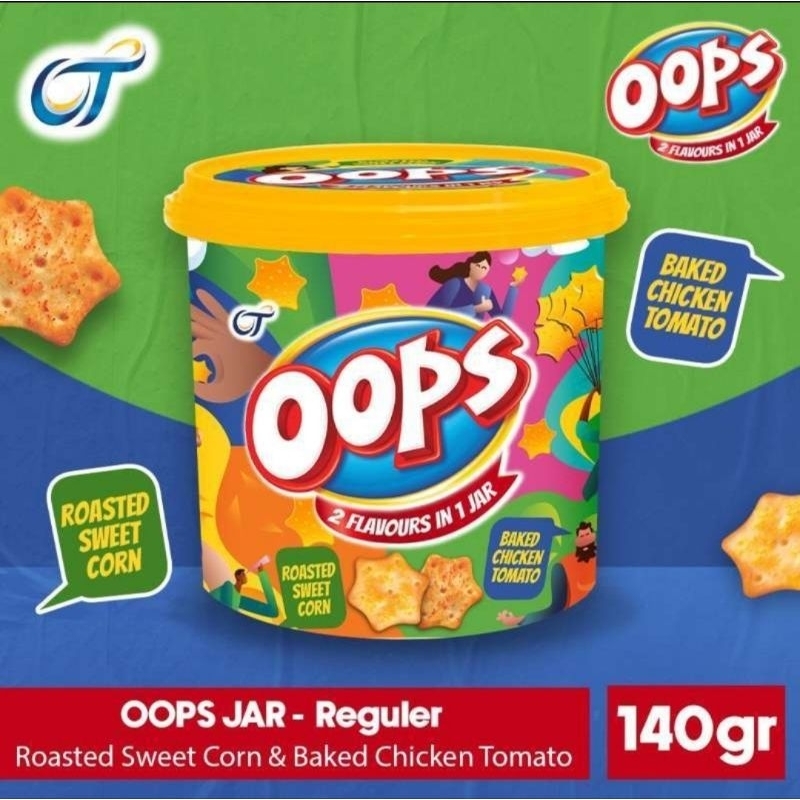 

NEW Oops Roasted Sweet Corn & Baked Chicken Tomato 140 Gram [1 Jar]