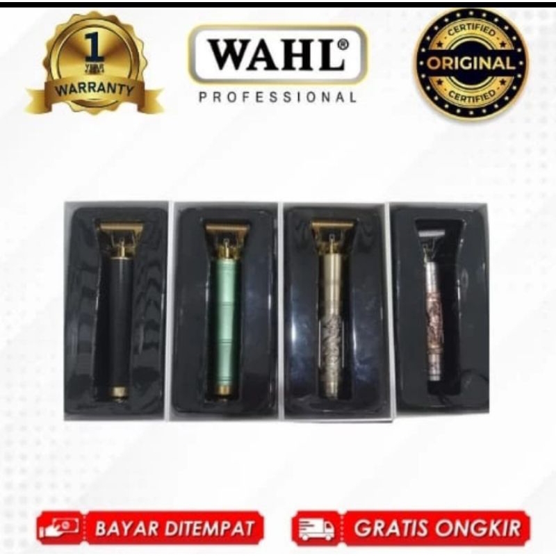 Trimmer Wahl cordless hair Clipper Alat Stick Rambut-hitam