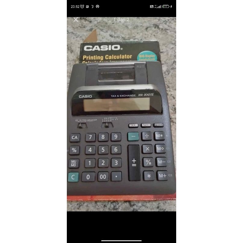 

kalkulator printer casio hr 100 te mati total