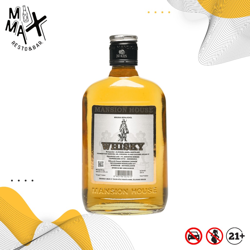 Mansion House Whisky - 350 ml