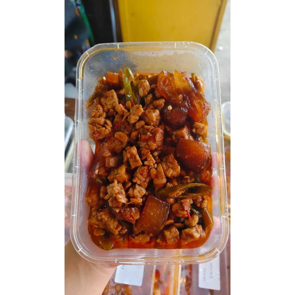 

Tumis Tempe Kikil box ( Frozen )