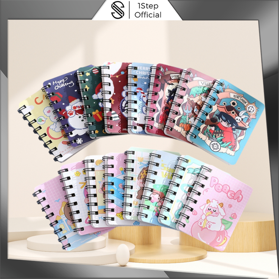 

1step Buku tulis mini gambar kartun A7 / buku catatan / buku kecil / BUKU DIARY / mini notebook / buku tulis mini kecil gambar kartun lucu anak S101