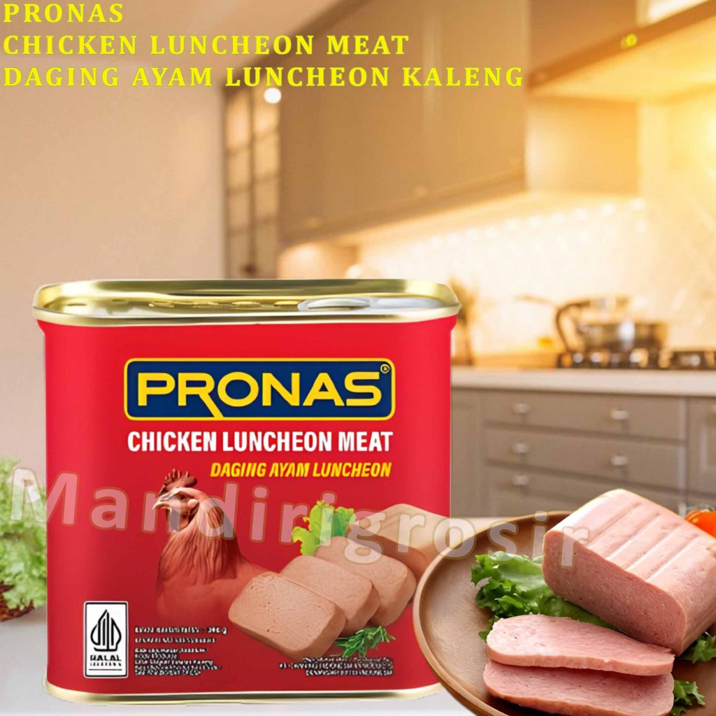 

Chicken Luncheon Meat * Pronas * Daging Ayam Luncheon * 340gr