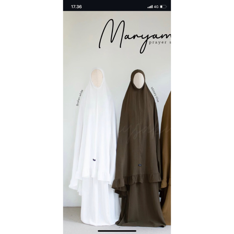 Maryam prayer set by Zaysa