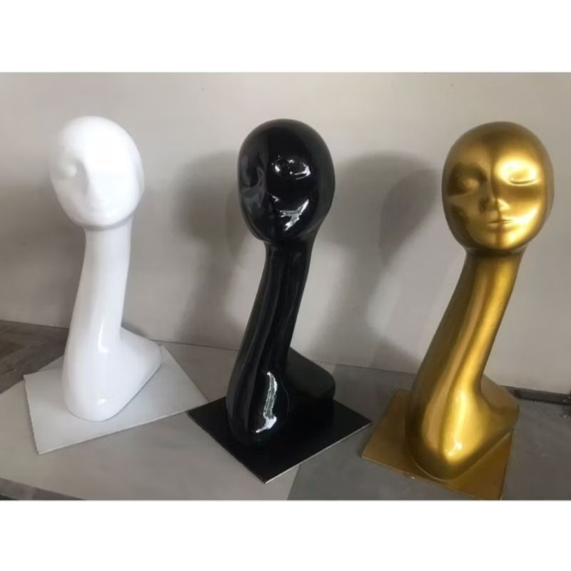 manekin hijab || manekin kepala fiber || patung kepala || patung hijab || manekin kepala sowang || m