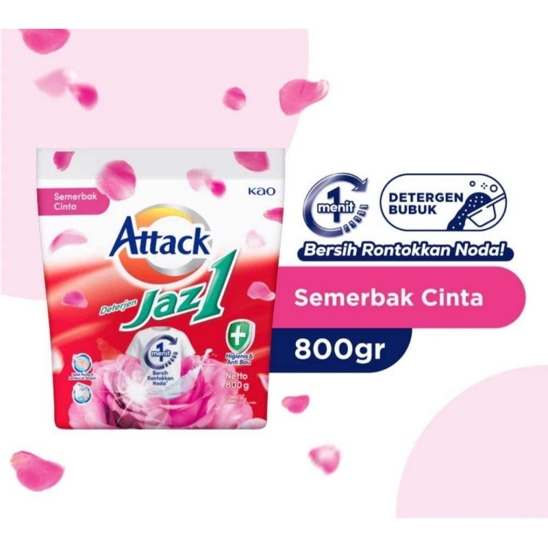ATTACK JAZ 1 800GRAM SEMERBAK CINTA