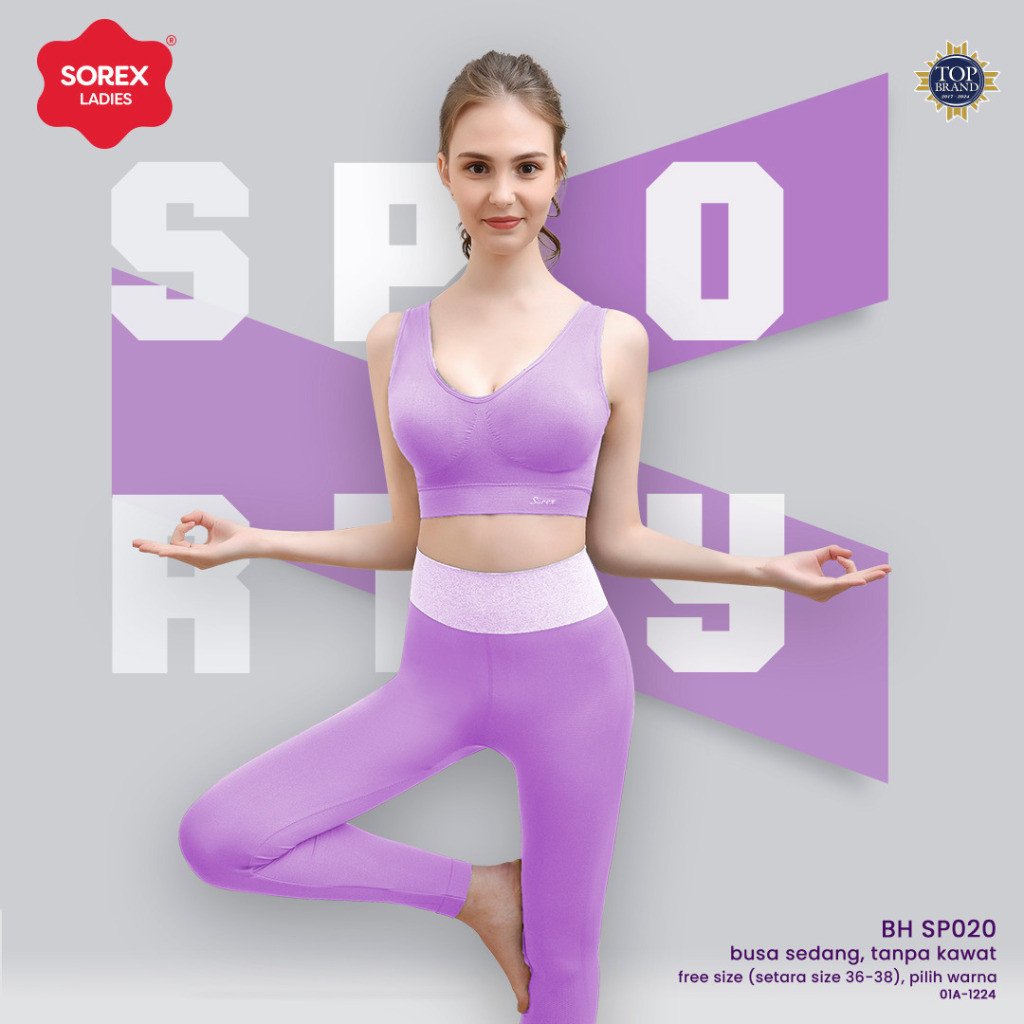 BH Senam Olahraga Sport Bra Sorex SP 020
