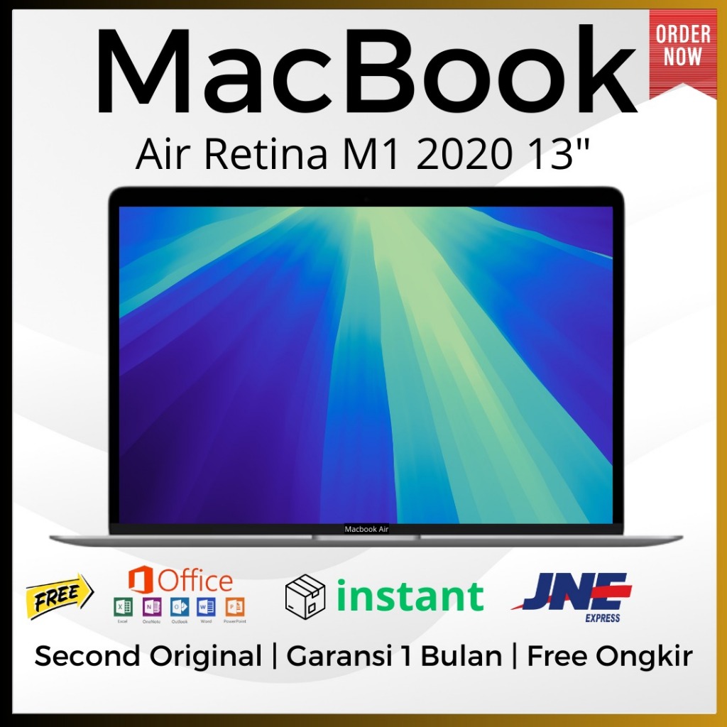 Macbook Air M1 2020 13Inch Second Original