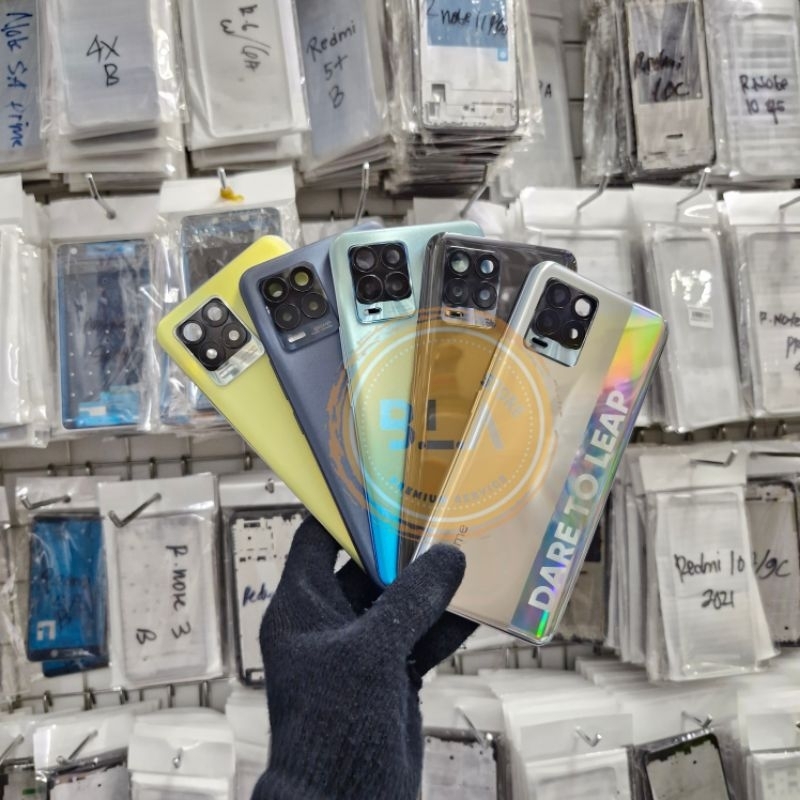 BACK CASING HOUSING KESING FULLSET + BEZEL REALME 8 4G / REALME 8 Pro 4G