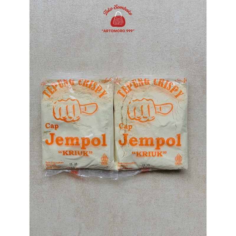 

Tepung Crispy Cap “Jempol Kriuk” Jempol Tidur (Berat 140 gr)