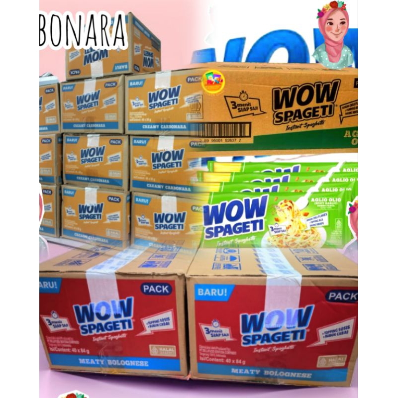 

SPAGETI WOW 40pc per dus