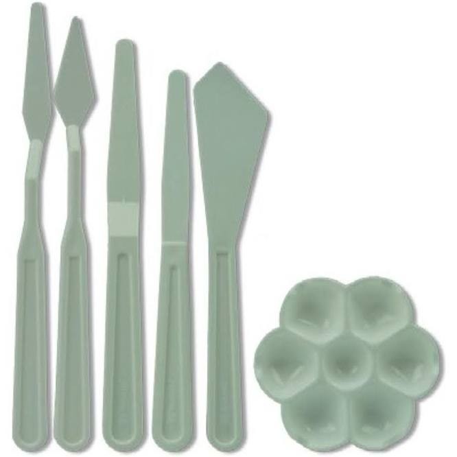 

Special Butterfly Painting Knives Set PISAU Melukis