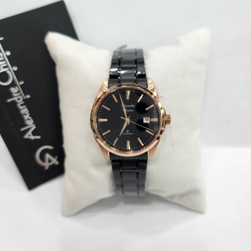 Jam tangan wanita Alexandre Christie AC 8682 AC8682 Original Garansi