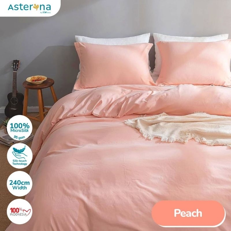 Sprei polos peach ukuran terlengkap sprei hotel murah anti geser sprei seprai sprei 90x200 sprei 100