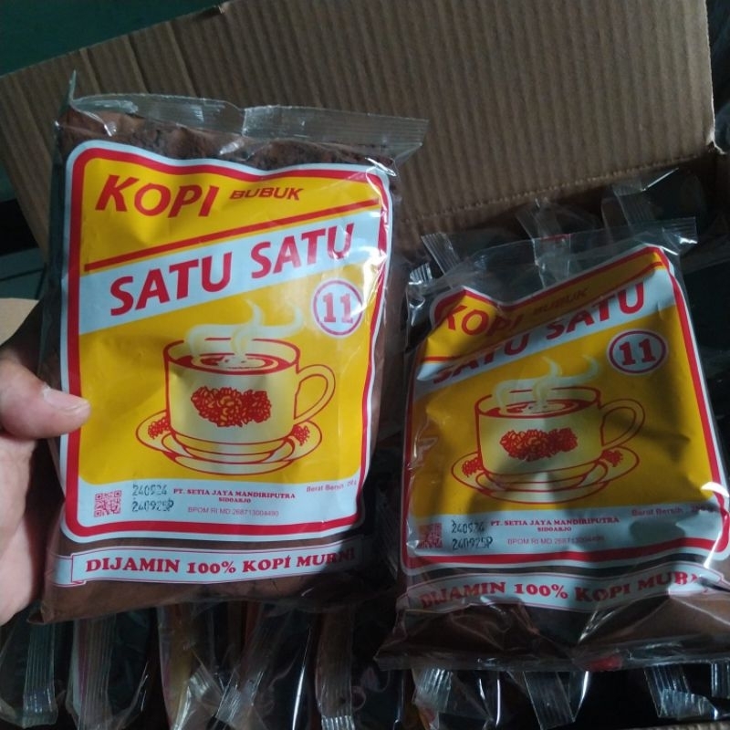 

Kopi Bubuk Satu Satu Kemasan 250g