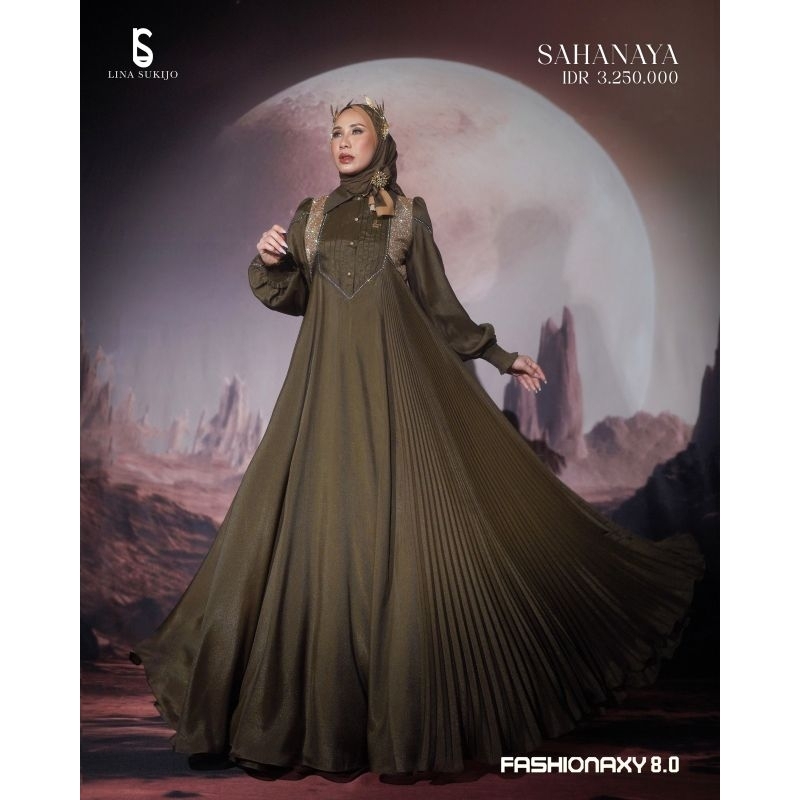 MTA LINA SUKIJO SAHAYANA SET SCARF