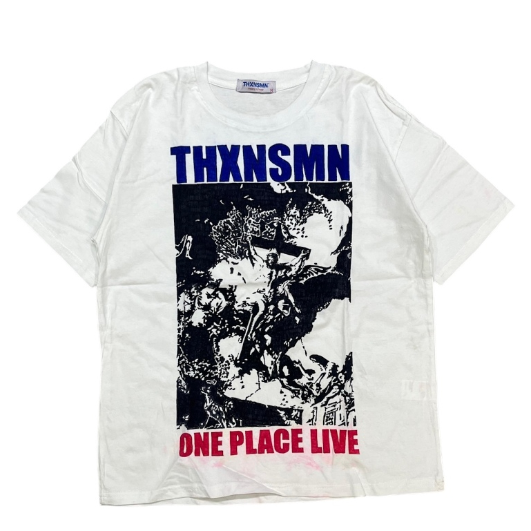 Tshirt 01 white size M Thanksinsomnia - used
