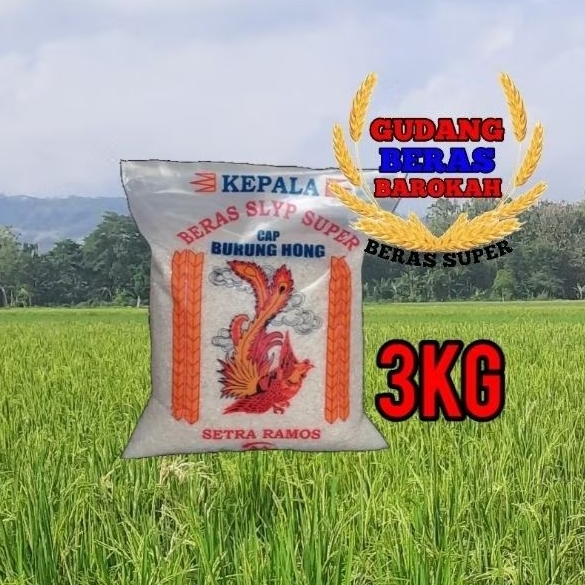 

BERAS SETRA RAMOS CAP BURUNG HONG 3KG