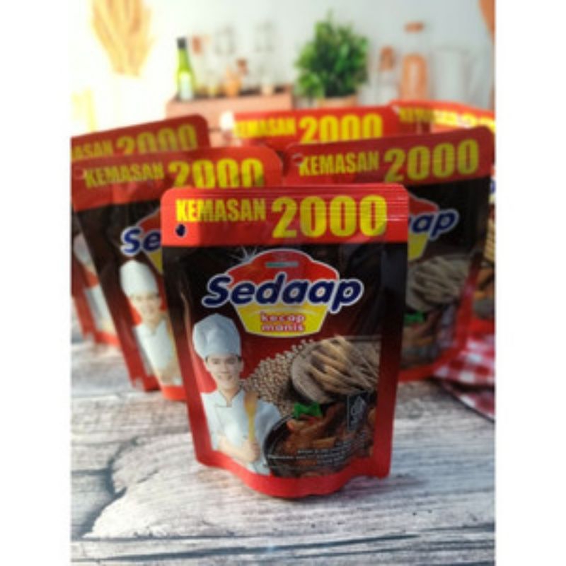 

[ISI 10 PCS] KECAP MANIS SEDAAP 63 ml