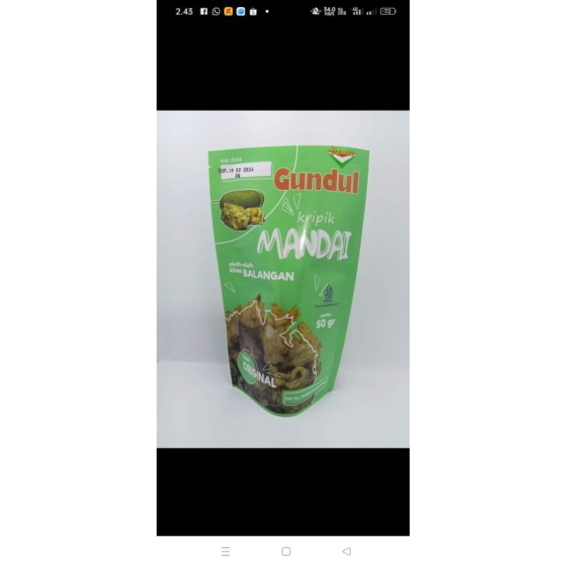 

kripik mandai