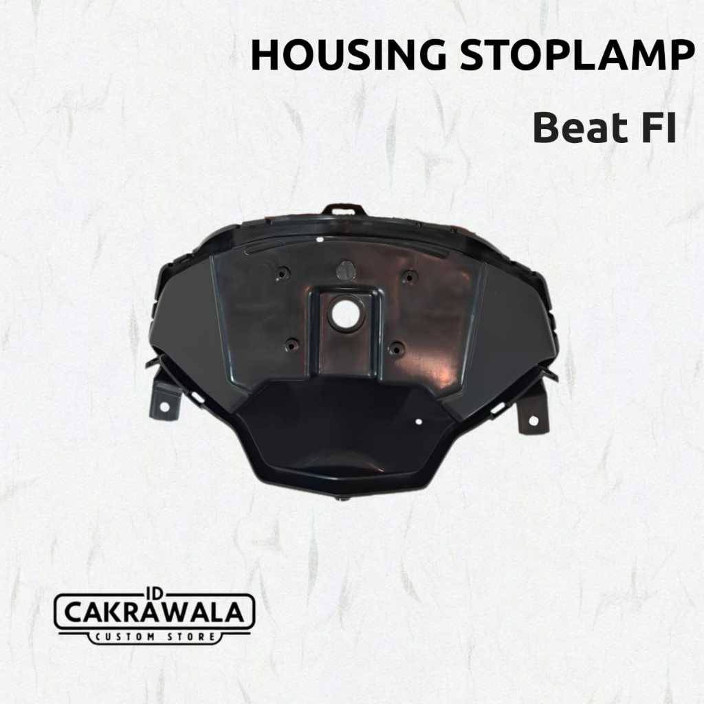 Housing Stoplamp Beat FI Custom LED | Dudukan Mika Stoplamp Beat FI