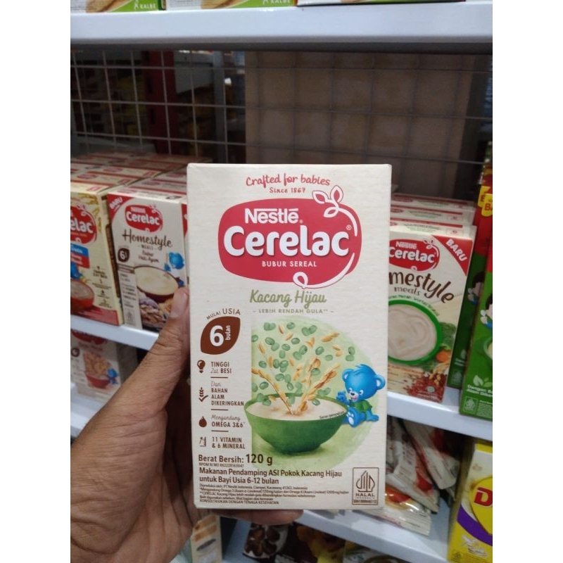 bubur bayi cerelac  120gr
