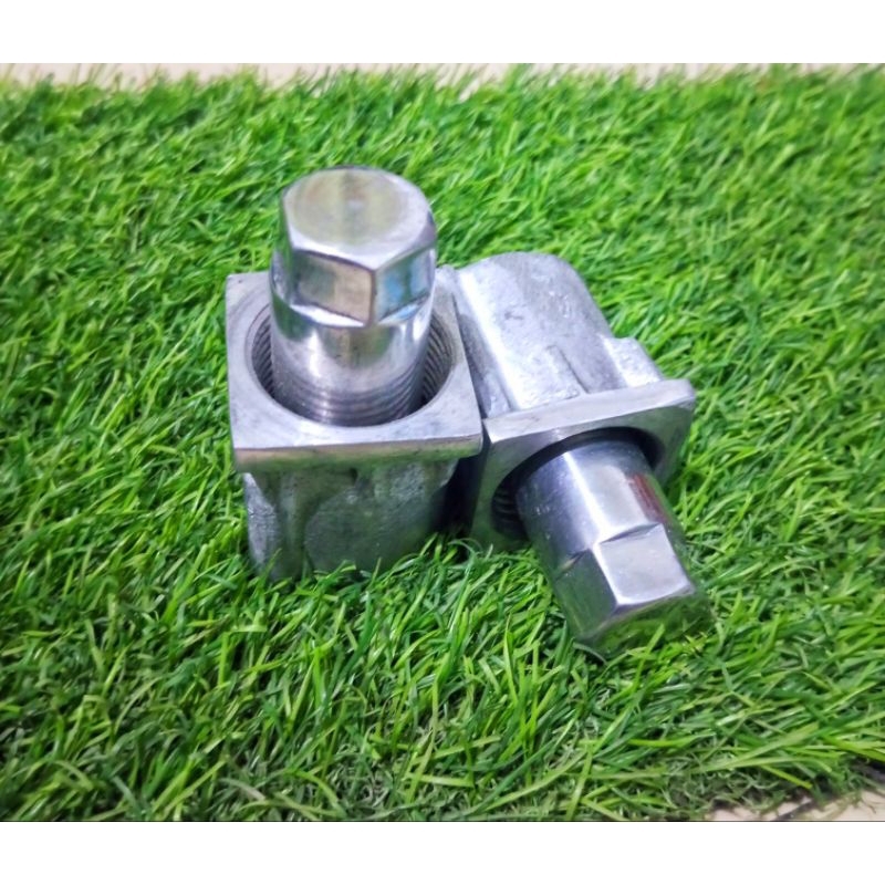 ADJUSTABLE FOOT HOLLOW 4X4, Bulpit, kaki meja stainless, ADJUSTER pipa kotak
