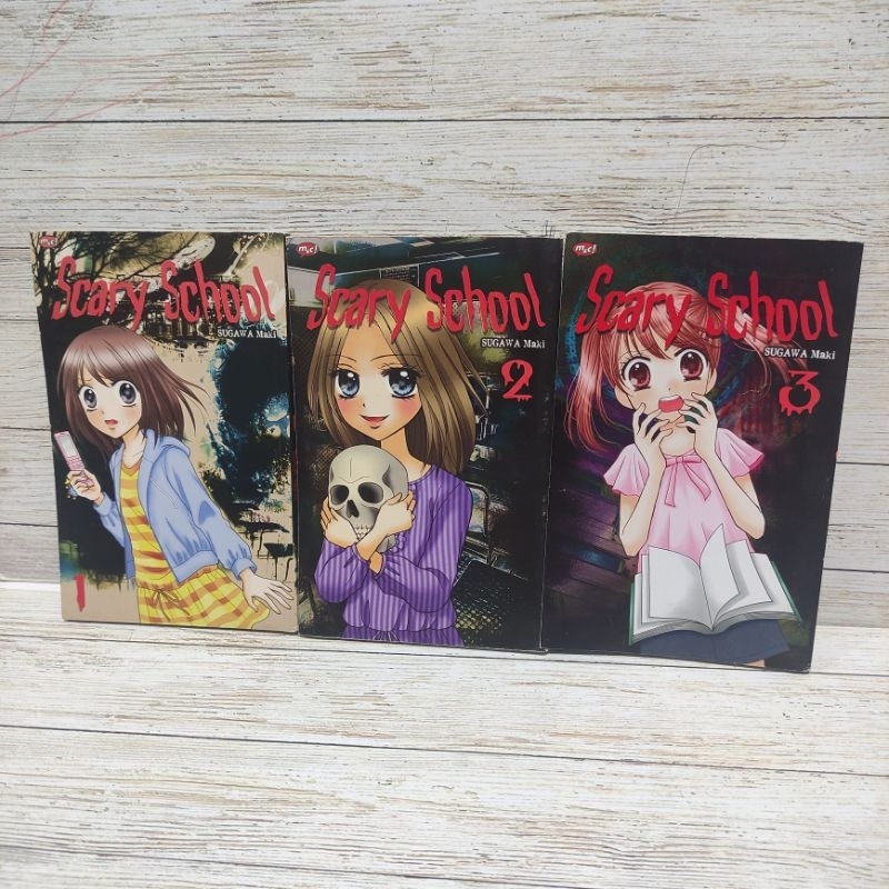 komik serial misteri scary school 1-3 by sugawa maki